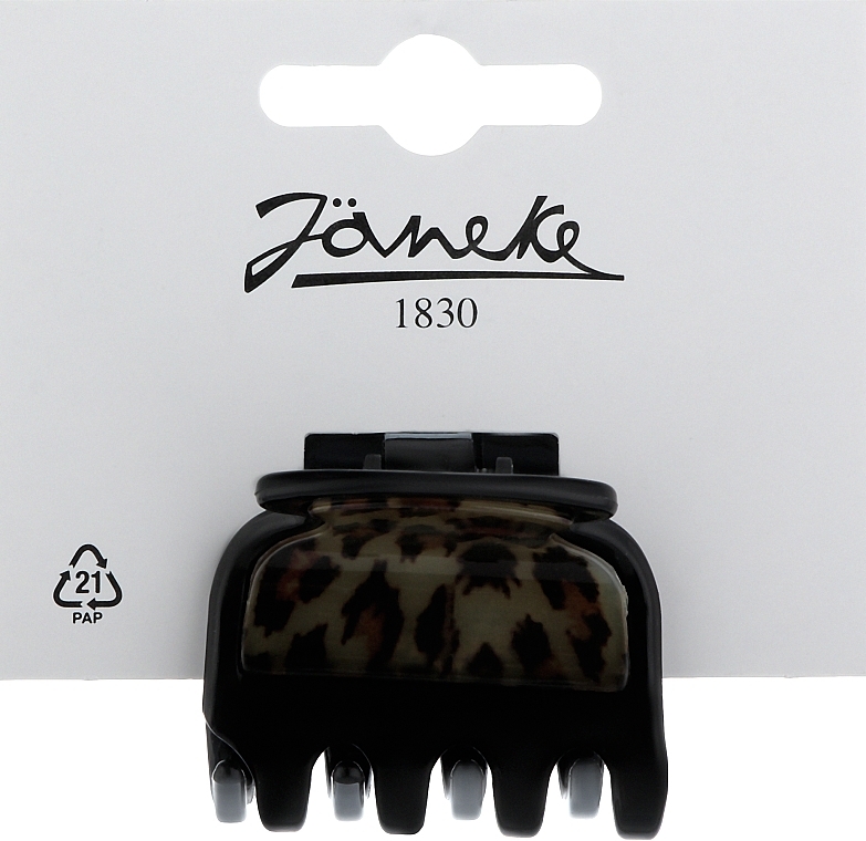 Spinka do włosów krab JG71107 MAC, 4,5 x 4 cm - Janeke Hair Clip — Zdjęcie N1