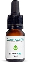 PRZECENA! Czysty olej CBD 2,5% pełnego spektrum - Cannactiva Purified CBD Oil 2,5% Full Spectrum * — Zdjęcie N3