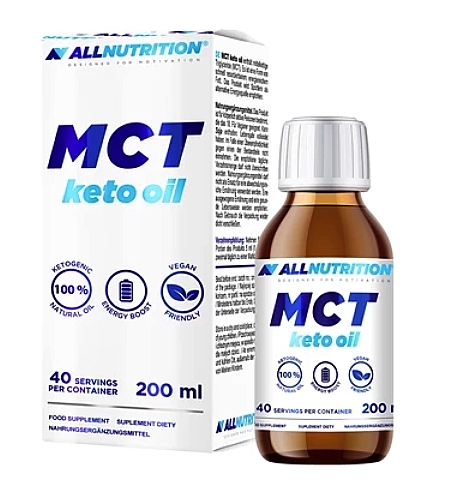 Suplement diety Keto oil MCT - Allnutrition MCT Keto Oil — Zdjęcie N1