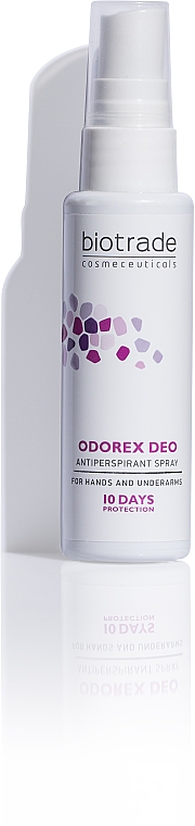 Antyperspirant w sprayu o długotrwałym działaniu - Biotrade Odorex Deo Antiperspirant Spray — Zdjęcie N1