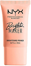 Rozświetlający podkład do twarzy - NYX Professional Makeup Bright Maker Brightening Primer — Zdjęcie N1