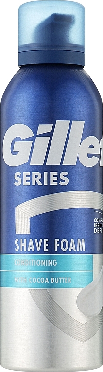 Pianka do golenia z masłem kakaowym - Gillette Series Conditioning Shave Foam — Zdjęcie N1