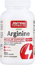 Suplement diety Arginina - Jarrow Formulas Arginine 1000mg — Zdjęcie N1