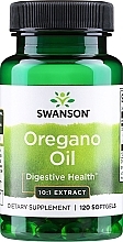 Suplement diety Olej z oregano - Swanson Oregano Oil 10:1 Extract 150 mg — Zdjęcie N1