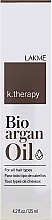PRZECENA!  Olejek arganowy do włosów - Lakme K.Therapy Bio Argan Oil * — Zdjęcie N2