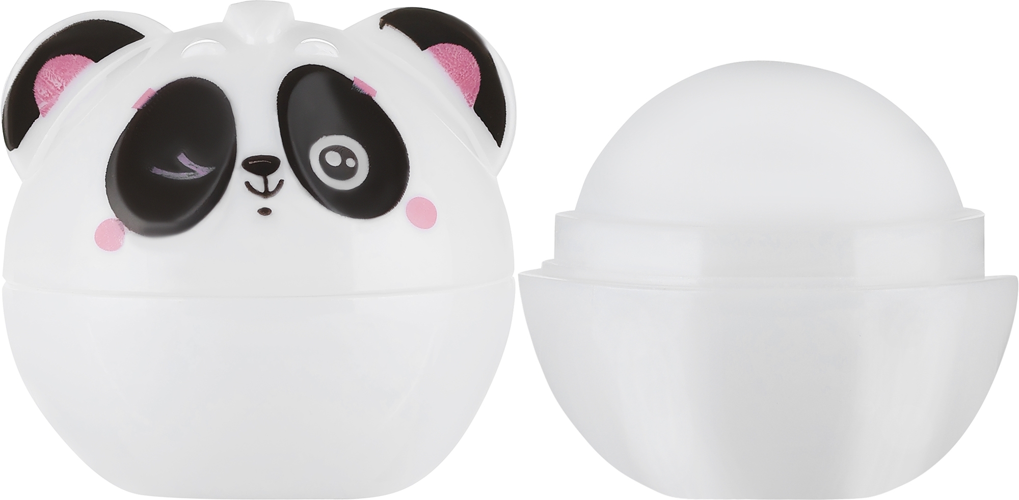 Balsam do ust Panda, pianka marshmallow - Martinelia Cute Animals Lip Balm Cream — Zdjęcie 15 g