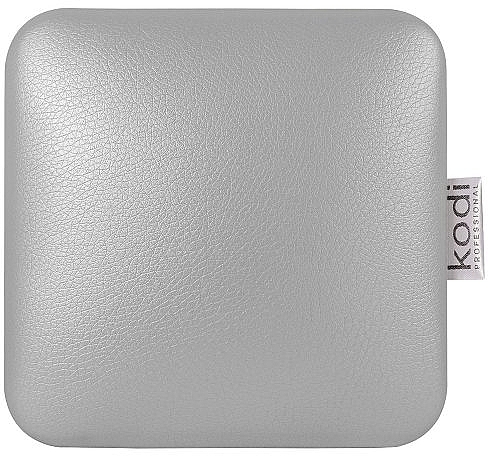 Podłokietnik do manicure Kwadrat, Light Gray - Kodi Professional — Zdjęcie N1