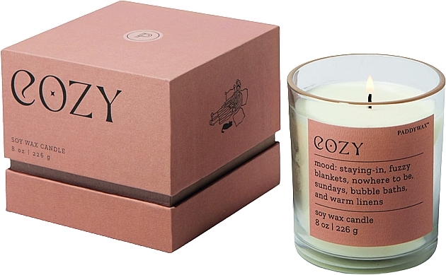 Świeca zapachowa w szkle - Paddywax Mood Candle Cozy Cashmere & French Orris — Zdjęcie N1