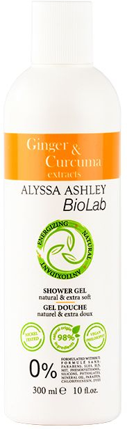 Alyssa Ashley Biolab Ginger & Curcuma - Perfumowany żel pod prysznic — Zdjęcie N1
