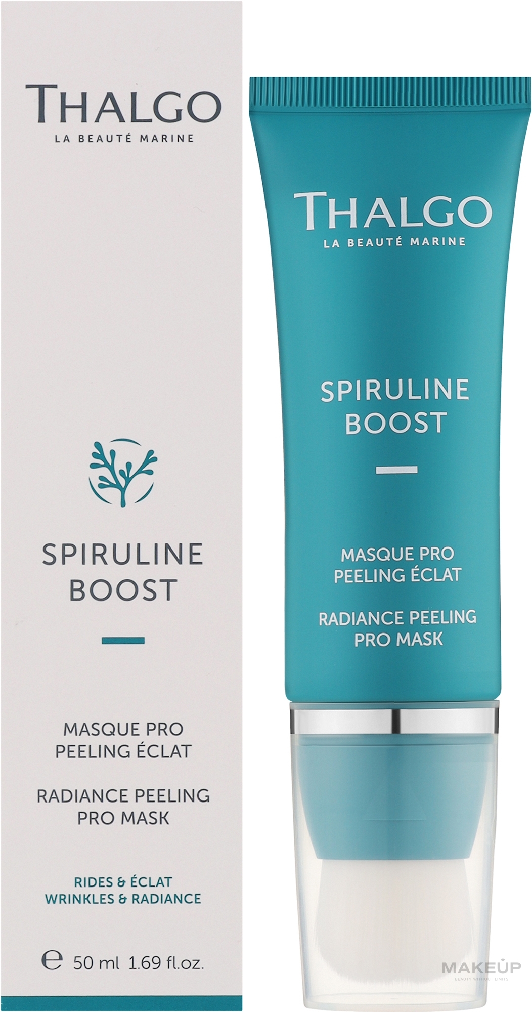 Peelingująca maska ​​do twarzy - Thalgo Spiruline Boost Rediance Peeling Pro Mask — Zdjęcie 50 ml