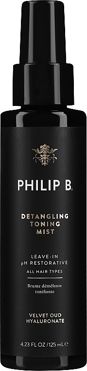 Tonizująca mgiełka - Philip B Detangling Toning Mist Velvet Oud — Zdjęcie N1