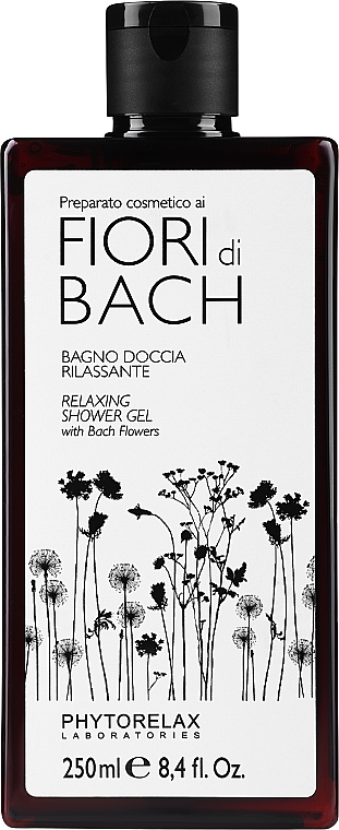Relaksujący żel pod prysznic Terapia kwiatowa Bacha - Phytorelax Laboratories Relaxing Shower Gel With Bach Flowers