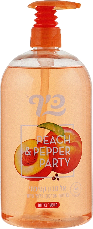 Mydło w płynie Brzoskwinia i pieprz - Keff Peach & Pepper Party Soap — Zdjęcie N1