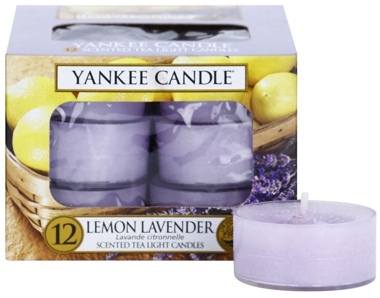 Podgrzewacze zapachowe tealight - Yankee Candle Scented Tea Light Candles Lemon Lavender — Zdjęcie N1