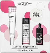 Kup Zestaw Wypełnienie i ujędrnienie skóry kwasem hialuronowym 3,2% - Novexpert Plumped Up Skin Box (cr/40ml + water/50ml + serum/10ml)