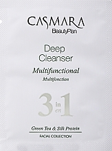 PREZENT! Środek oczyszczający 3 w 1 z zieloną herbatą - Casmara Deep Cleanser Multifunctional 3in1 — Zdjęcie N1