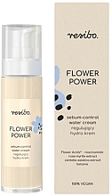Kup Regulujący hydro krem do twarzy - Resibo Flower Power Sebum-Control Water Cream