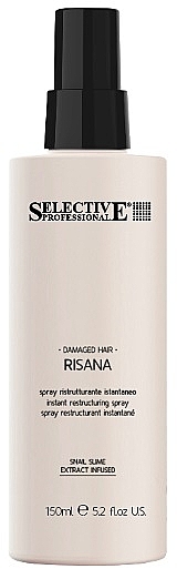 Dwufazowy lakier do włosów - Selective Professional Risana Instant Restructuring Spray — Zdjęcie N1