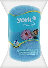 Kup Gąbka do kąpieli i masażu, niebieska - York