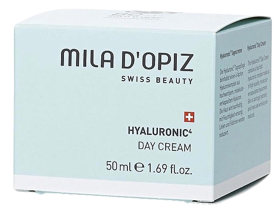 Krem na dzień z kwasem hialuronowym - Mila D’Opiz Hyaluronic 4 Day Cream — Zdjęcie N2