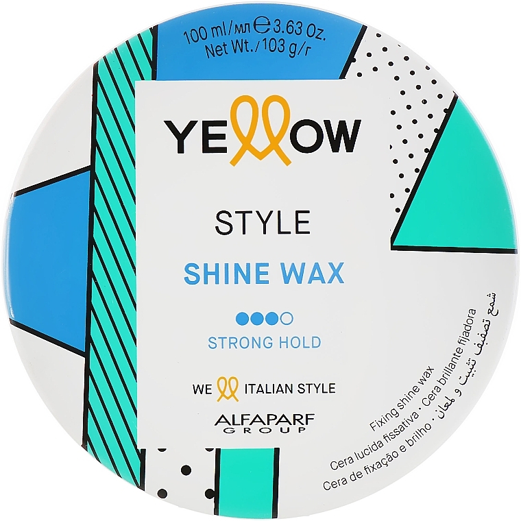 Wosk do włosów - Yellow Style Shine Wax — Zdjęcie N1