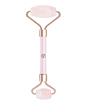Kwarcowy wałek do twarzy, różowy - W7 Cosmetics Rose Quartz Face Roller  — Zdjęcie N1