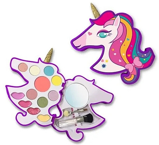Paleta kosmetyków do makijażu - Lorenay Cartoons Unicorn Love Makeup Palette — Zdjęcie N1