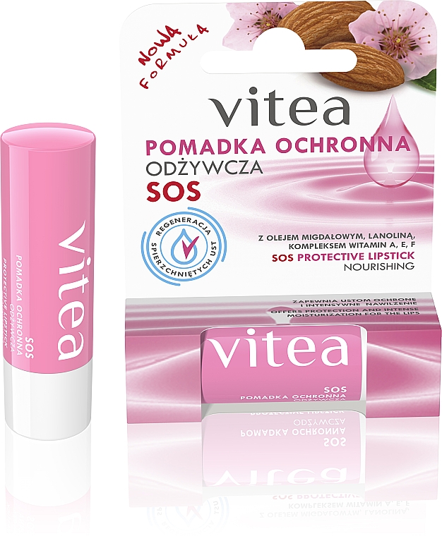 PREZENT! Odżywcza pomadka ochronna SOS do ust - Vitea SOS Lipbalm — Zdjęcie N1