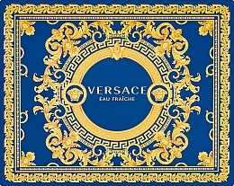 Versace Man Eau Fraiche - Zestaw (edt 50 ml + a/sh/balm 50 ml + sh/gel 50 ml) — Zdjęcie N1