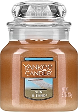 Świeca zapachowa w słoiku Słońce i piasek - Yankee Candle Sun & Sand — Zdjęcie N1