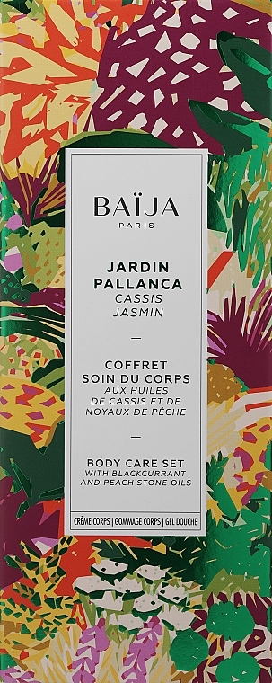 Zestaw - Baija Jardin Pallanca Gift Set (sh/gel/100 ml + scr/50 ml + b/ce/75 ml) — Zdjęcie N1