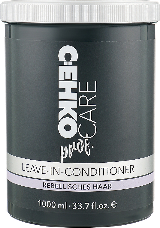 Odżywka bez spłukiwania do włosów sztywnych i niesfornych - C:EHKO Prof Rebellious Leave-In Hair Conditioner — Zdjęcie N3