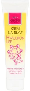 Nawilżający krem do rąk z kwasem hialuronowym - Bione Cosmetics Hyaluron Life Hand Cream With Hyaluronic Acid — Zdjęcie N1