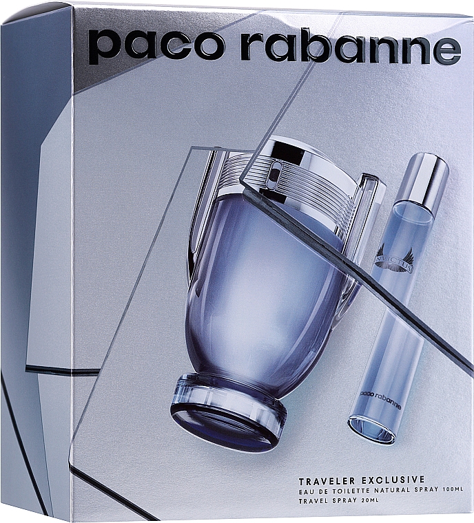 Paco Rabanne Invictus - Zestaw dla mężczyzn (edt 100 ml + edt 20 ml)