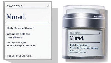 Codzienny ochronny krem nawilżający do twarzy - Murad Eczema Control Daily Defense Cream — Zdjęcie N1