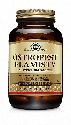 Suplement diety Ostropest plamisty - Solgar Ostropest Plamisty — Zdjęcie N1