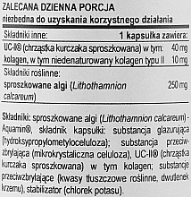 Kolagen typu 2 w kapsułkach - Now Foods UC-II Undenatured With Type II Collagen — Zdjęcie N3