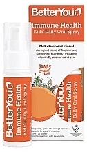 Kup Odświeżający spray do ust - BetterYou Immune Health Kid's Daily Oral Spray Raspberry Grape&Orange