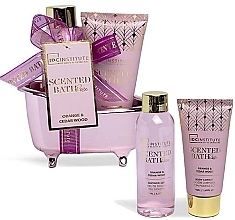 Zestaw - IDC Institute Scented Bath Rose Mini Set (sh/gel/100ml + b/lot/50ml)  — Zdjęcie N2