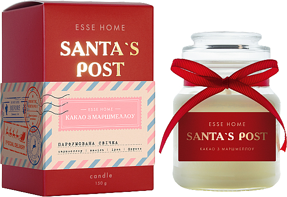 Esse Home Santa's Post - Świeca perfumowana w szkle — Zdjęcie N1