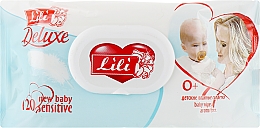 Kup Chusteczki dla niemowląt z zamknięciem, z ekstraktem z nagietka i witaminą E , 120 szt .	 - Lili Deluxe