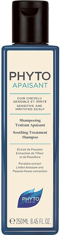 Szampon do skóry wrażliwej i podrażnionej - Phyto Phytoapaisant Soothing Treatment Shampoo — Zdjęcie N1