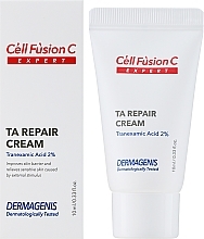 Intensywnie regenerujący krem do twarzy - Cell Fusion C TA Repair Cream — Zdjęcie N4