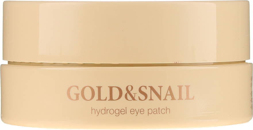 Hydrożelowe płatki pod oczy ze złotem i śluzem ślimaka - Petitfee & Koelf Gold & Snail Hydrogel Eye Patch — Zdjęcie N2