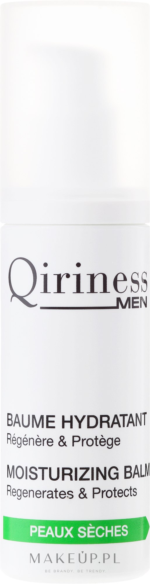 Nawilżający balsam do twarzy do skóry suchej dla mężczyzn - Qiriness Men Moisturizing Balm — Zdjęcie 50 ml