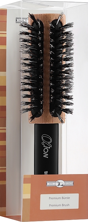 Szczotka do włosów, drewno bukowe, 24 cm - Golddachs  — Zdjęcie N2