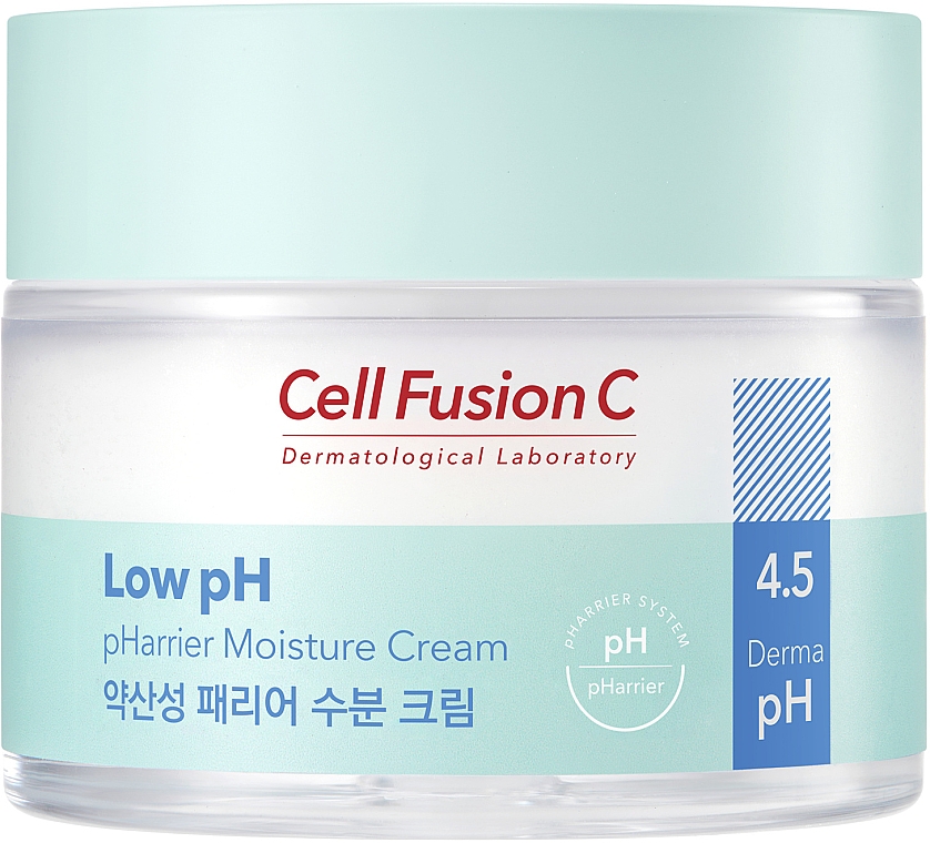 Intensywnie nawilżający krem ​​do skóry wrażliwej - Cell Fusion C Low pH pHarrier Moisture Cream — Zdjęcie N1