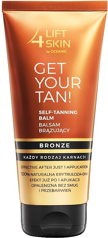 Balsam brązujący do ciała - Lift4Skin Get Your Tan! Self Tanning Bronze Balm — Zdjęcie N1