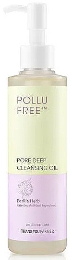 Hydrofilowy olejek do głębokiego oczyszczania porów - Thank You Farmer Pollufree Pore Deep Cleansing Oil — Zdjęcie N1