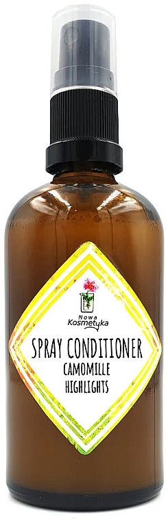 Lekka odżywka do włosów Rumiankowe refleksy - Nowa Kosmetyka Light Spray Conditioner Camomille Highlights — Zdjęcie N1